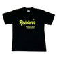 REBORN "3" TEE (black/yellow)