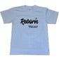 REBORN "3" TEE (white/black)