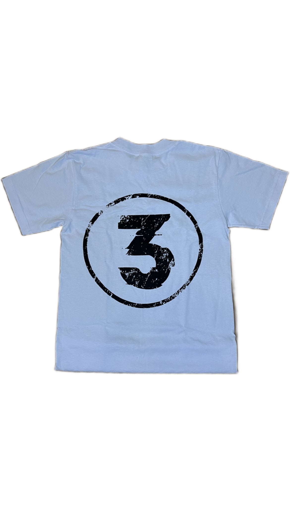 REBORN "3" TEE (white/black)