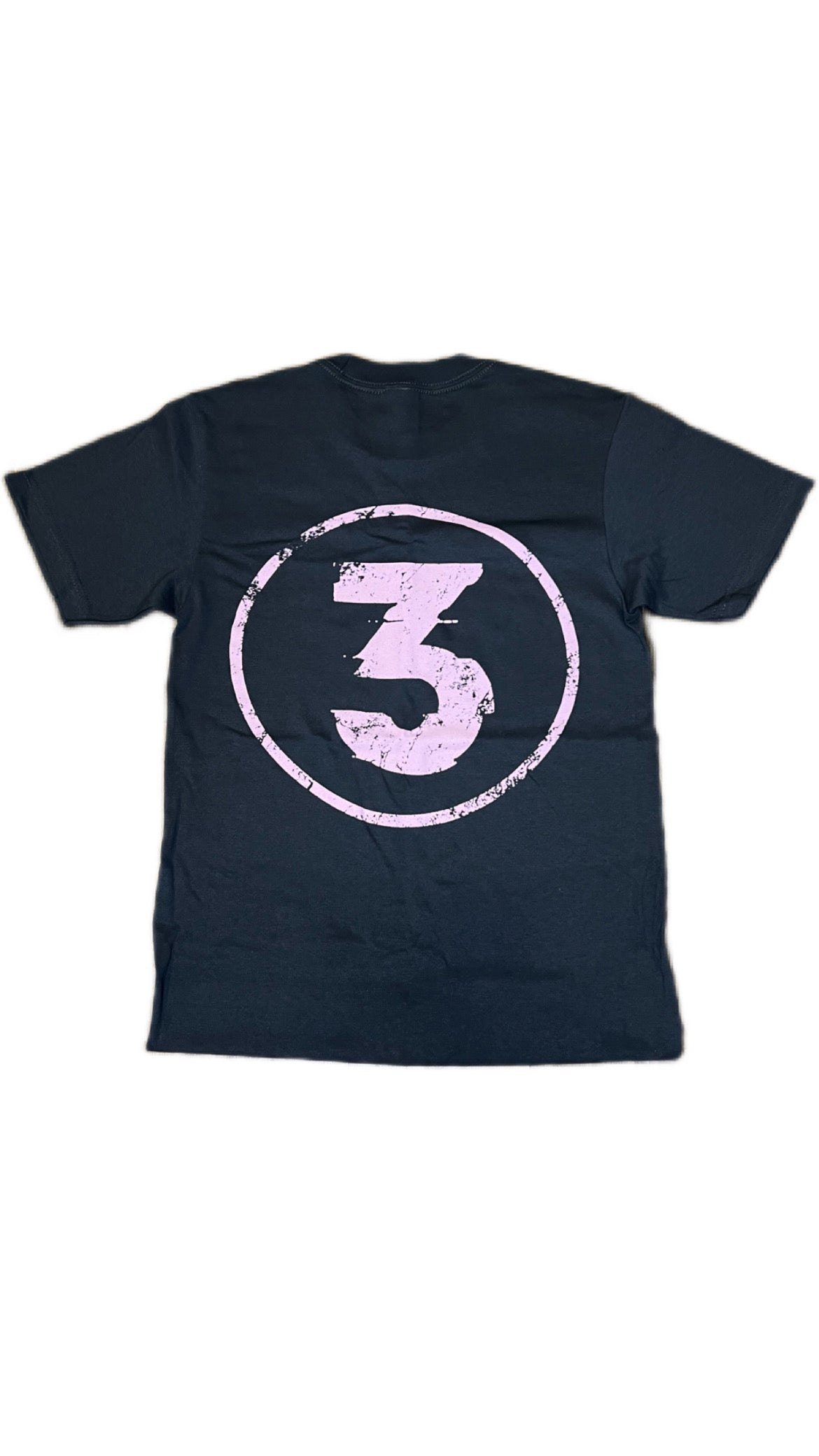 REBORN "3" TEE (grey/pink)